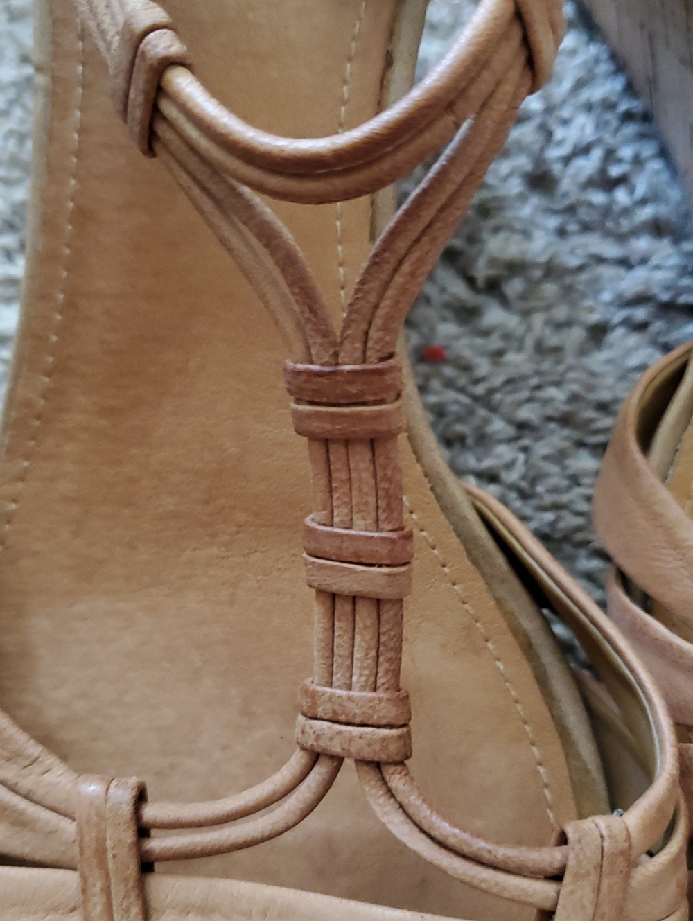 Strappy Wedge Heels - Picture 8 of 8